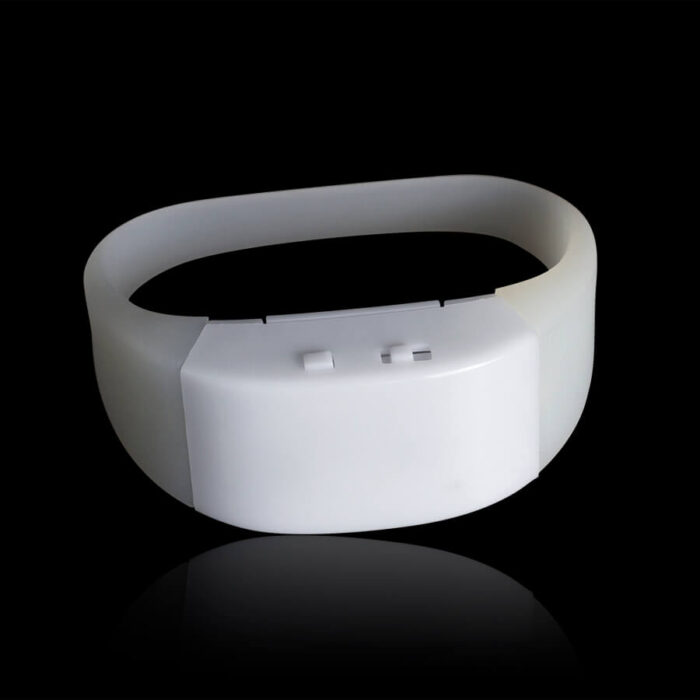 voice controlled led wristband
