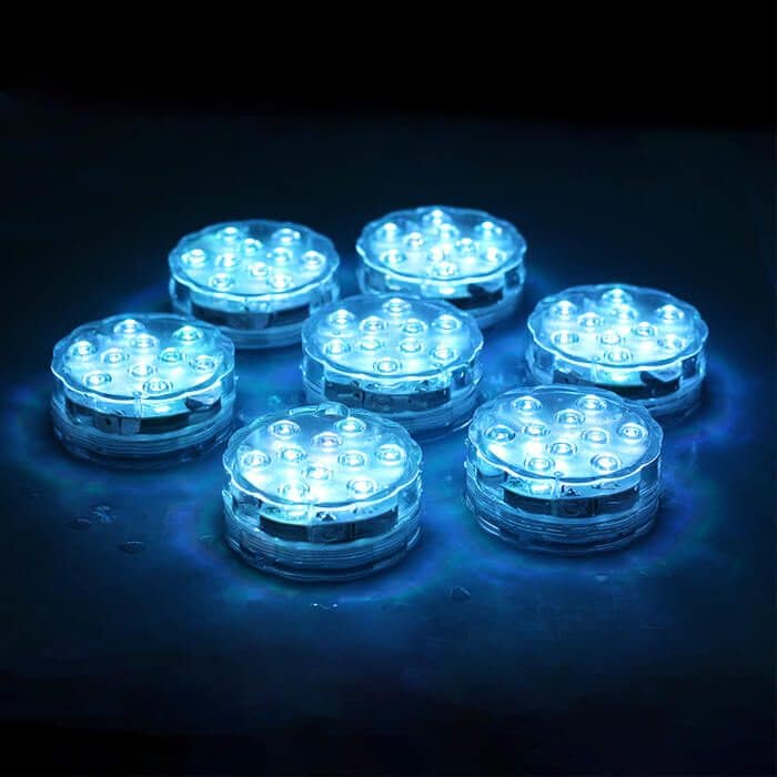 Remote Controlled LED Submersible Lights