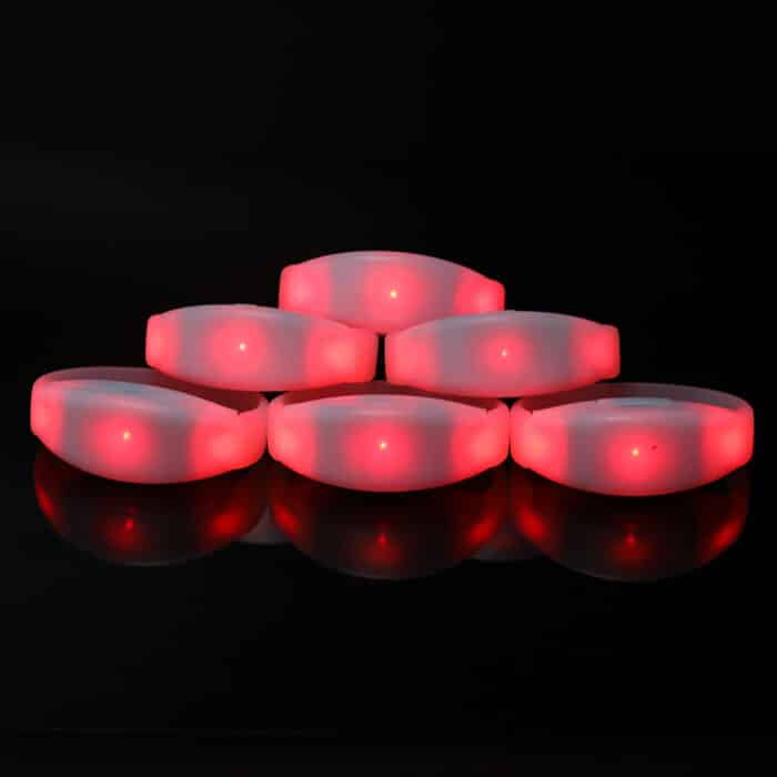 DMX512 Programmable NFC RFID Remote Controlled LED Wristbands for Events