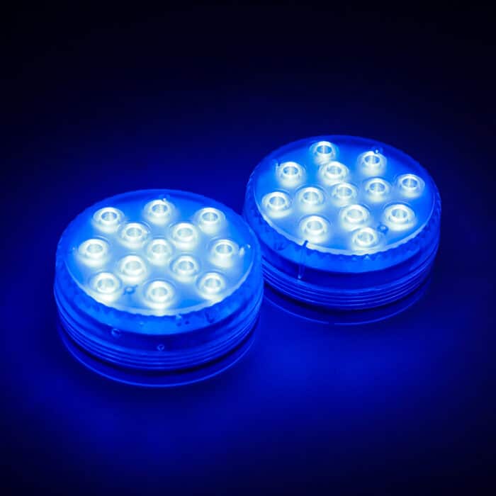 Submersible LED Light with Suction Cups