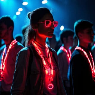 The Ultimate Guide to Understanding LED Lanyards: Everything You Need to Know 8 crowd-with-led-lanyards