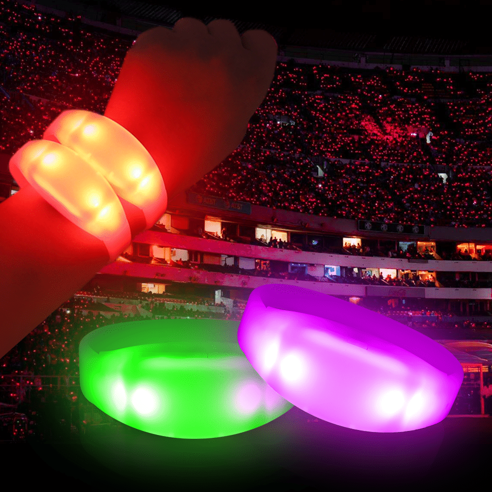From Concerts to Conferences: Where LED Wristbands Shine the Brightest 8 LED wristband