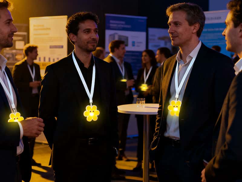 LED lanyard 8 Exhibition LED lanyard