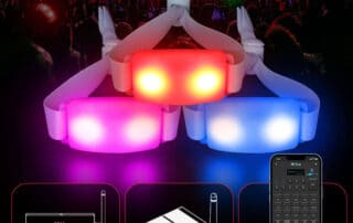 How Music Festivals Use LED Wristbands to Create Immersive Visual Effects 4 Fabric LED Bracelet