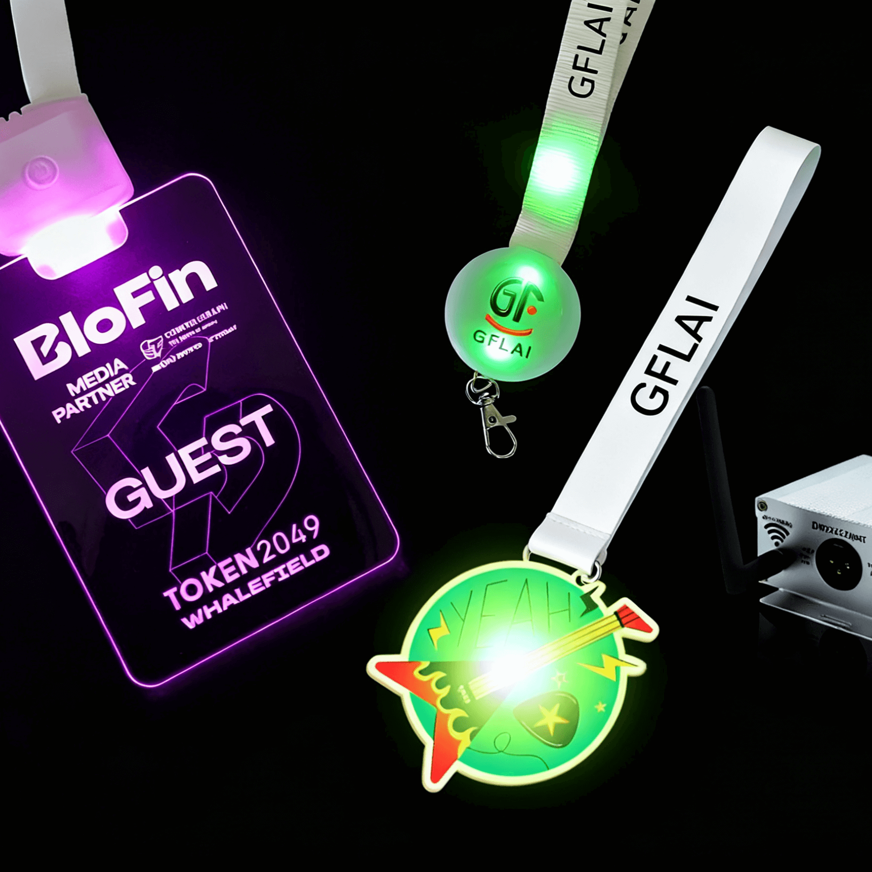 LED lanyard 15 LED lanyard