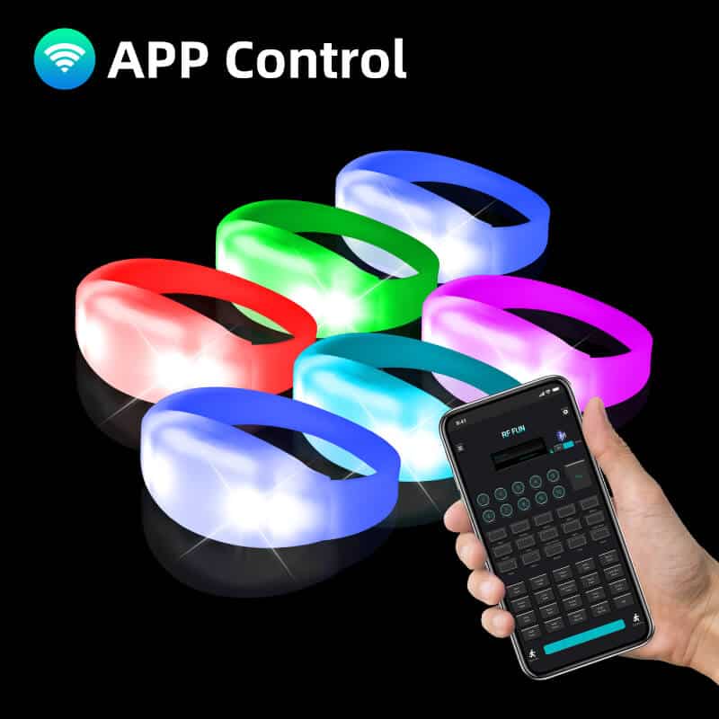 LED lanyard 19 LED wristband controller app