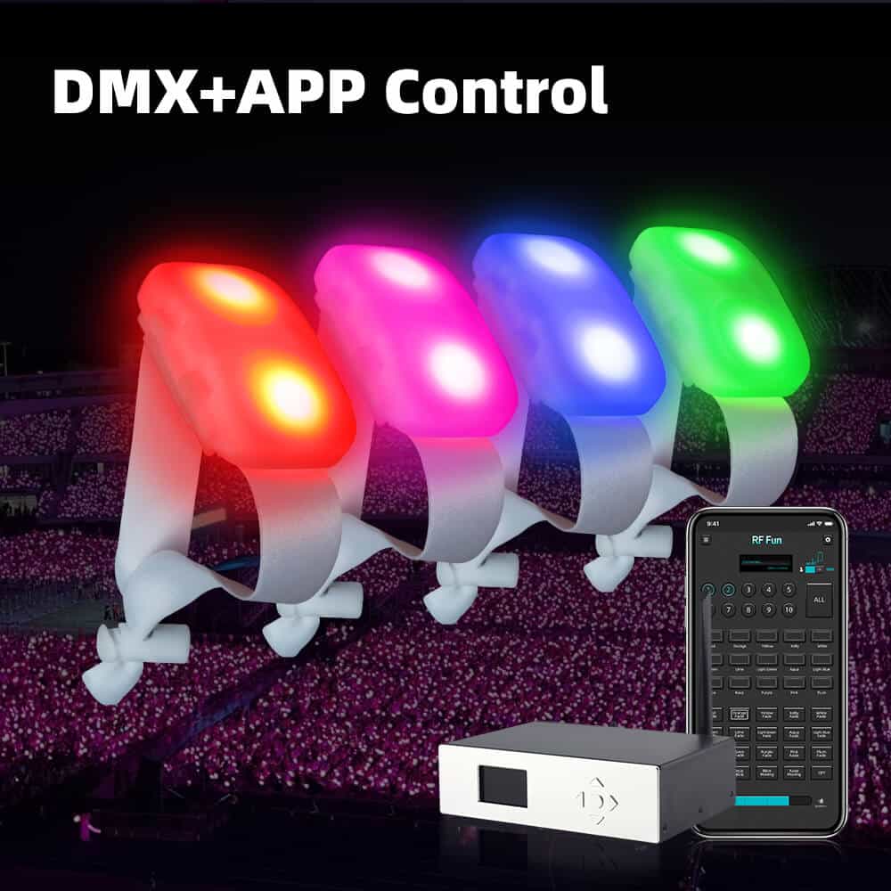 LED lanyard 22 led light wristband