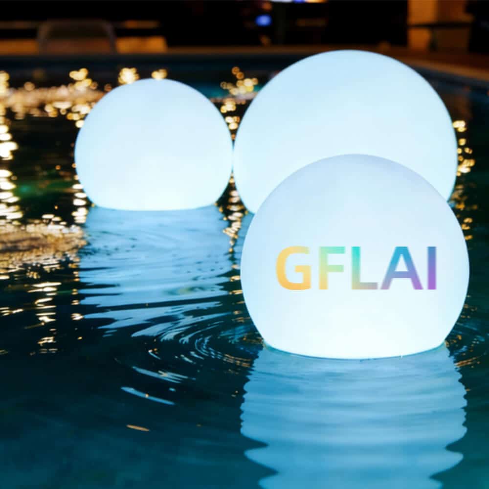 LED POOL BALL 3 floating sphere