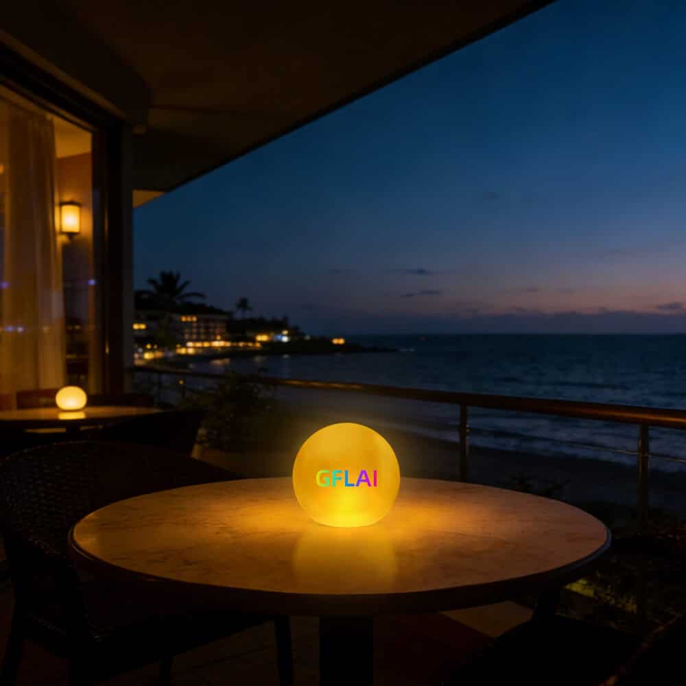 LED POOL BALL 10 led floating balloons