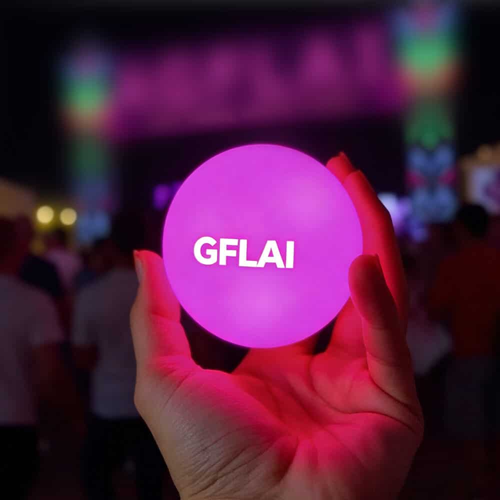 LED POOL BALL 6 light spheres